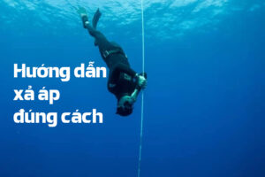 Hướng dẫn xả áp khi lặn tự do - cân bằng tai đúng cách